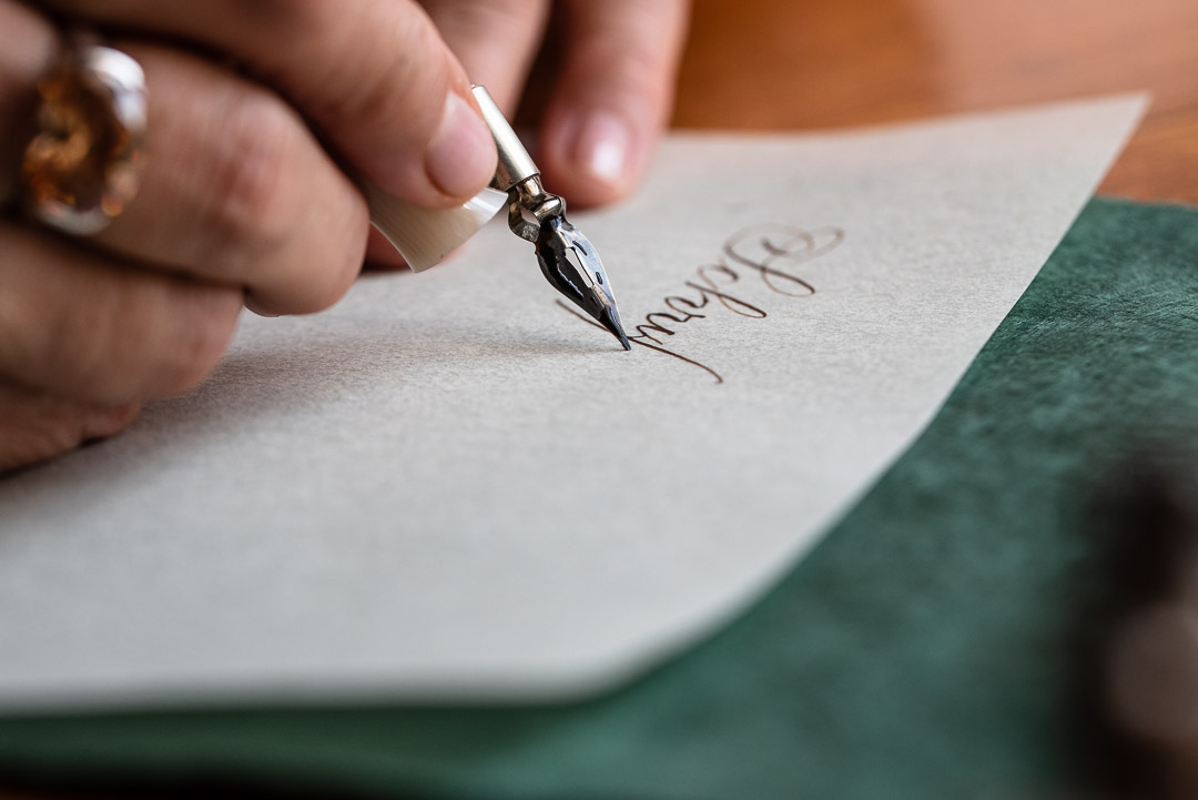 Kalligraphie lernen - Schriftverliebt